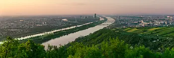 Vista de la Isla del Danubio 
