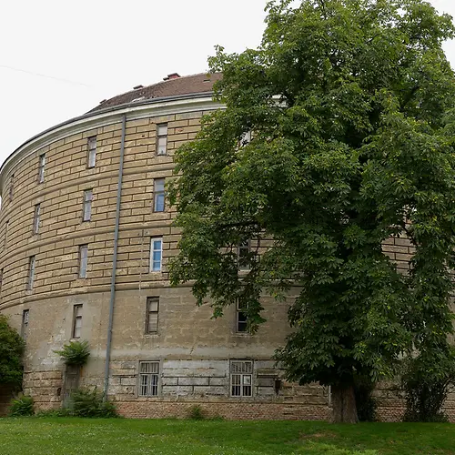 Exterior view of the Narrenturm (Fools' Tower)