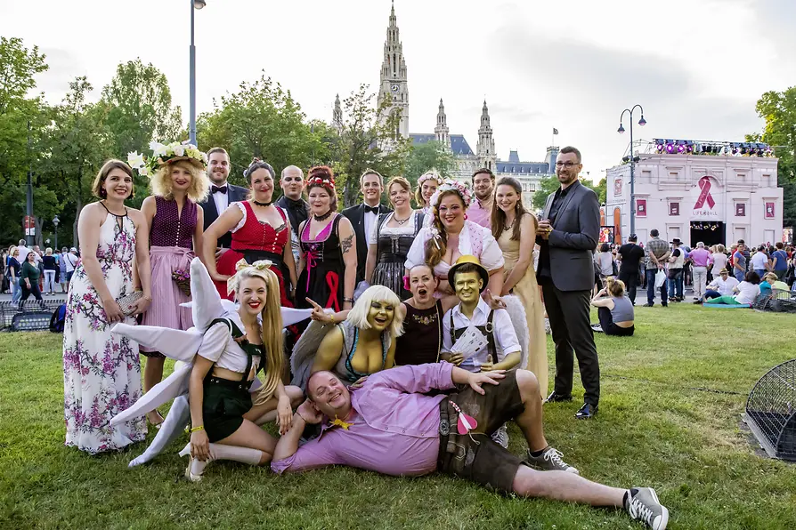 VEC beim Life Ball 2018