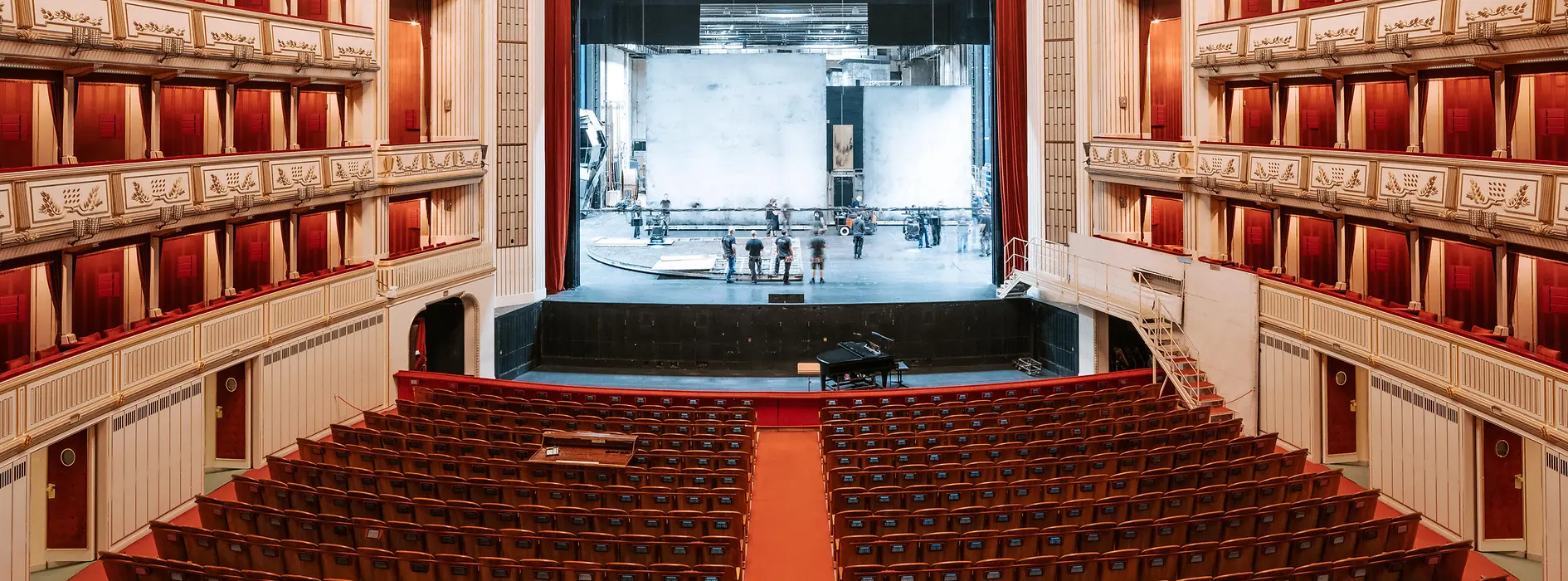 Salle de spectacle de l'Opéra d'État de Vienne