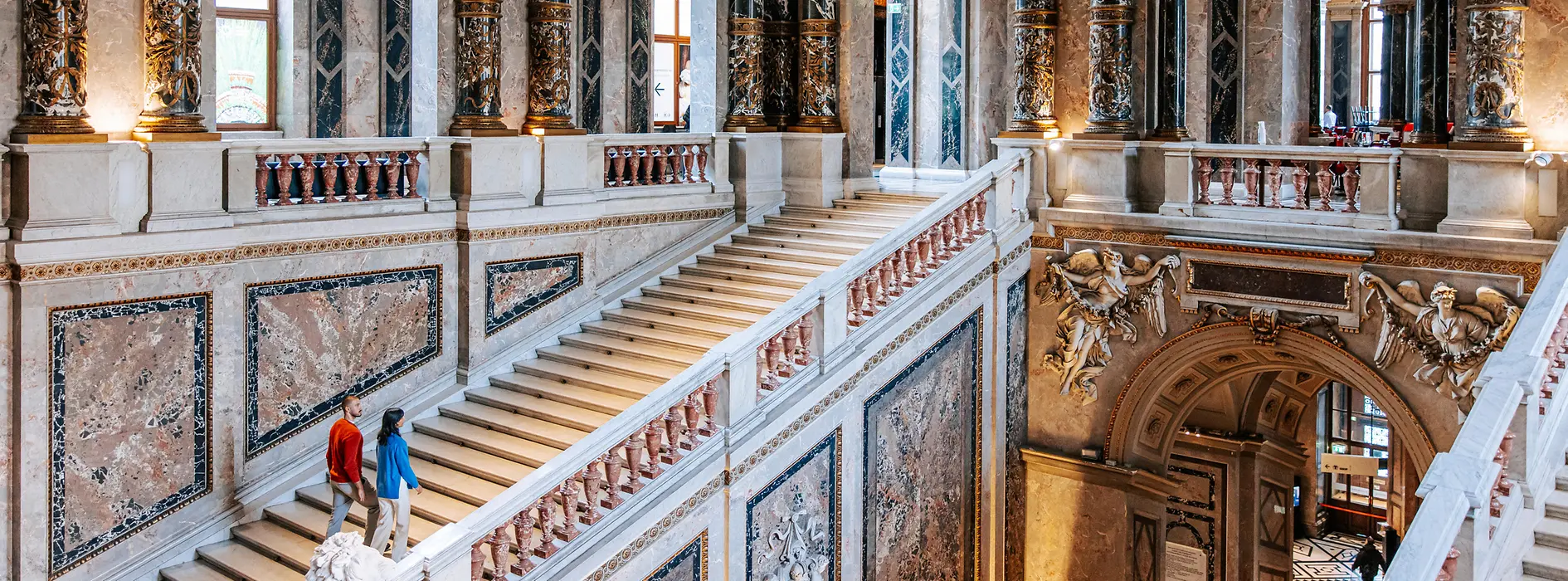 Stiegenaufgang Kunsthistorisches Museum