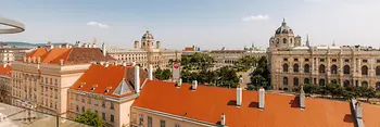 Panorama view over the Museums Quartier