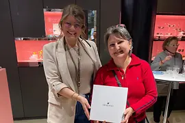 Zwei lächelnde Frauen